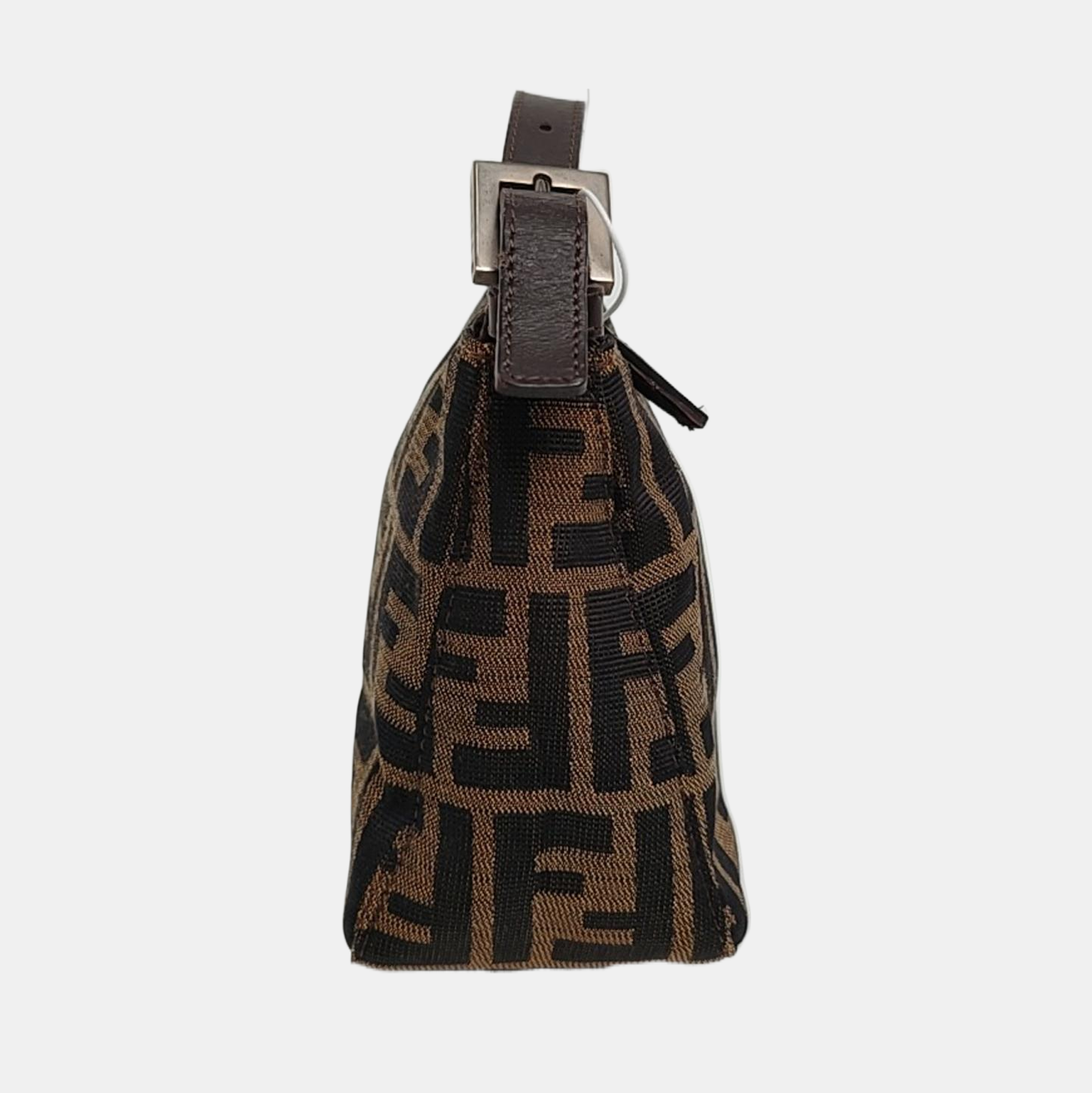 Canvas Top Handle Bag Brown