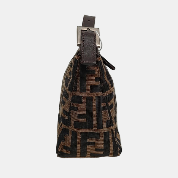 Canvas Top Handle Bag Brown