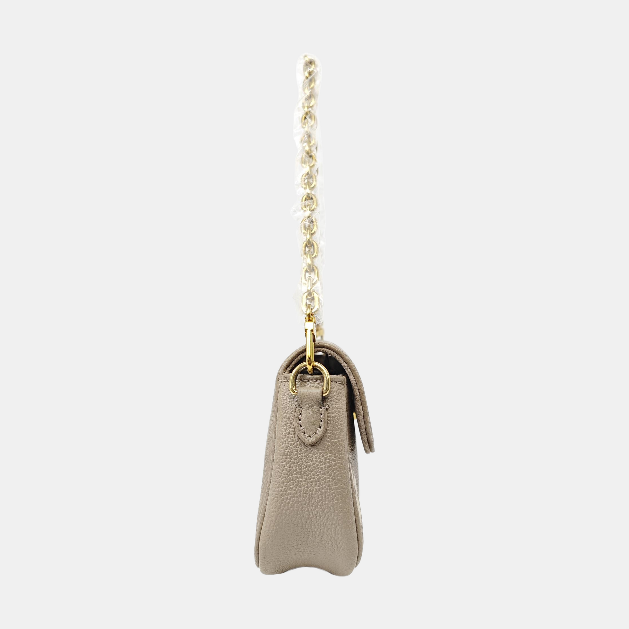 IVY Monogram Calfskin Gray