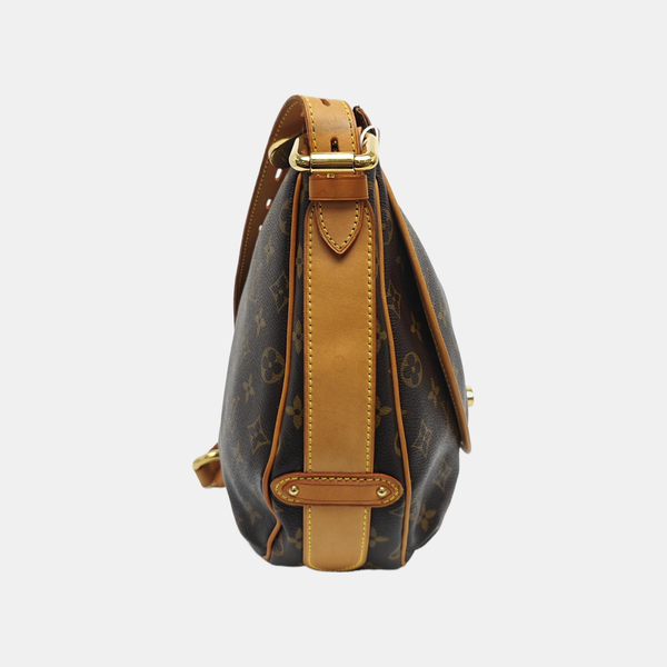 TULUM GM Monogram Coated Canvas Brown