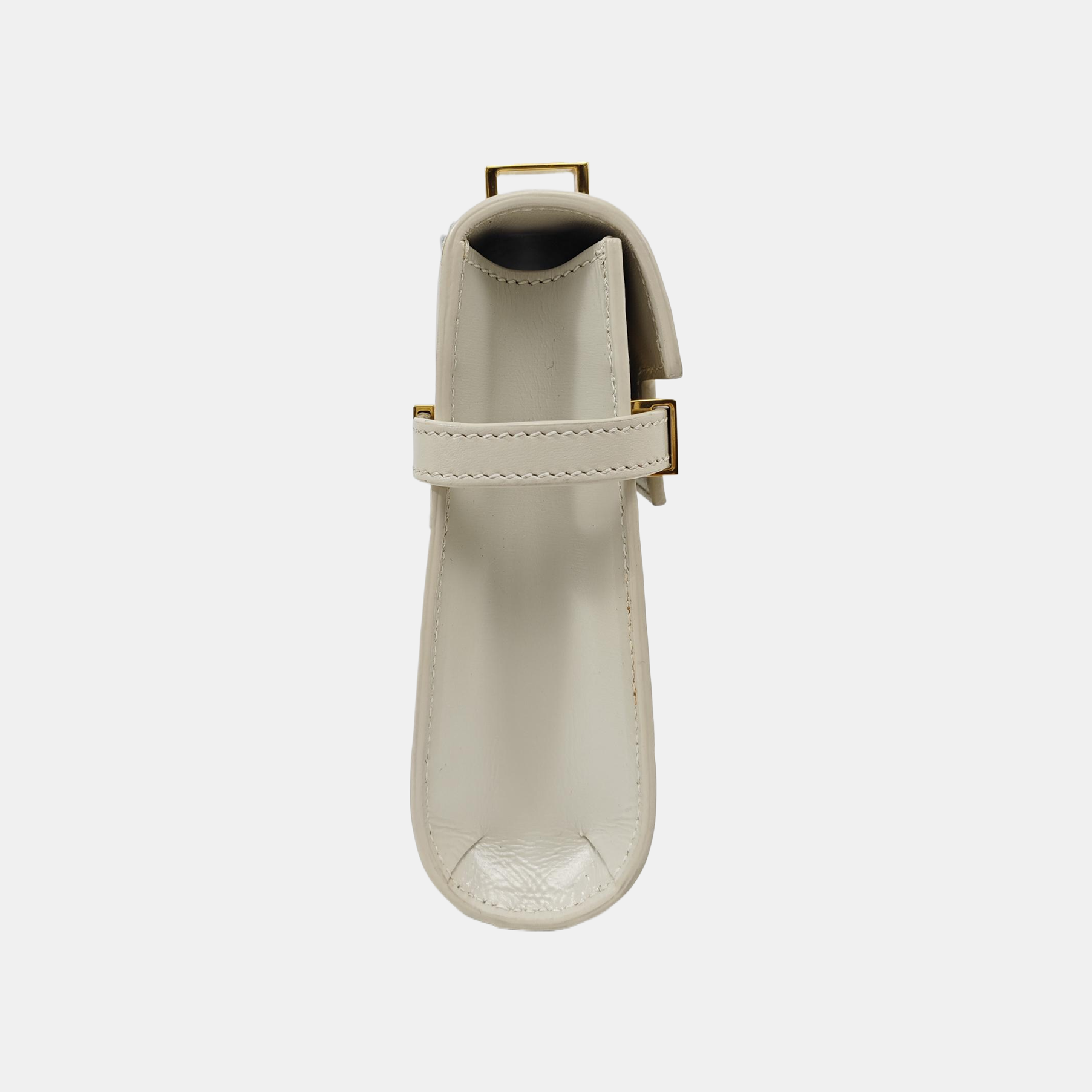 MANHATTAN Mini Calfskin White