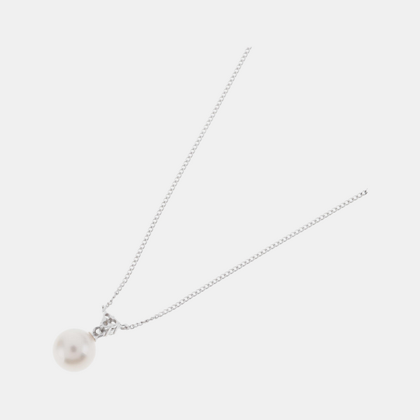 18k White Gold Silver Necklace