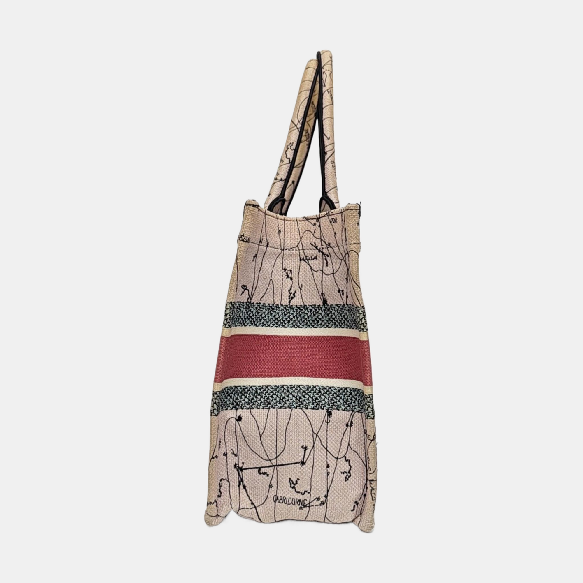 Book Tote Small Canvas Multicolor
