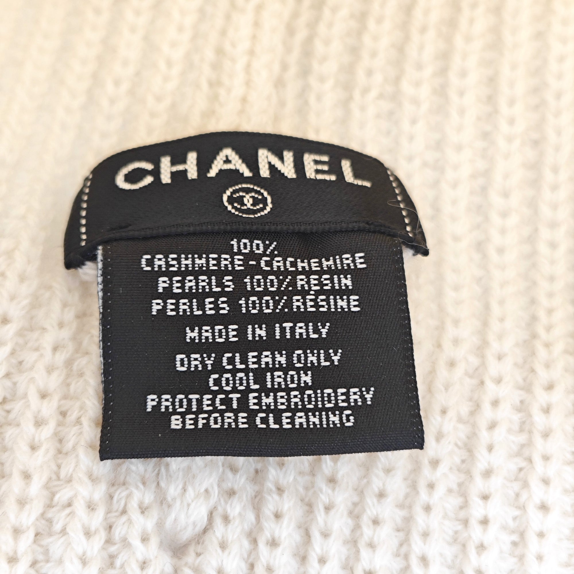 Cashmere Hat White