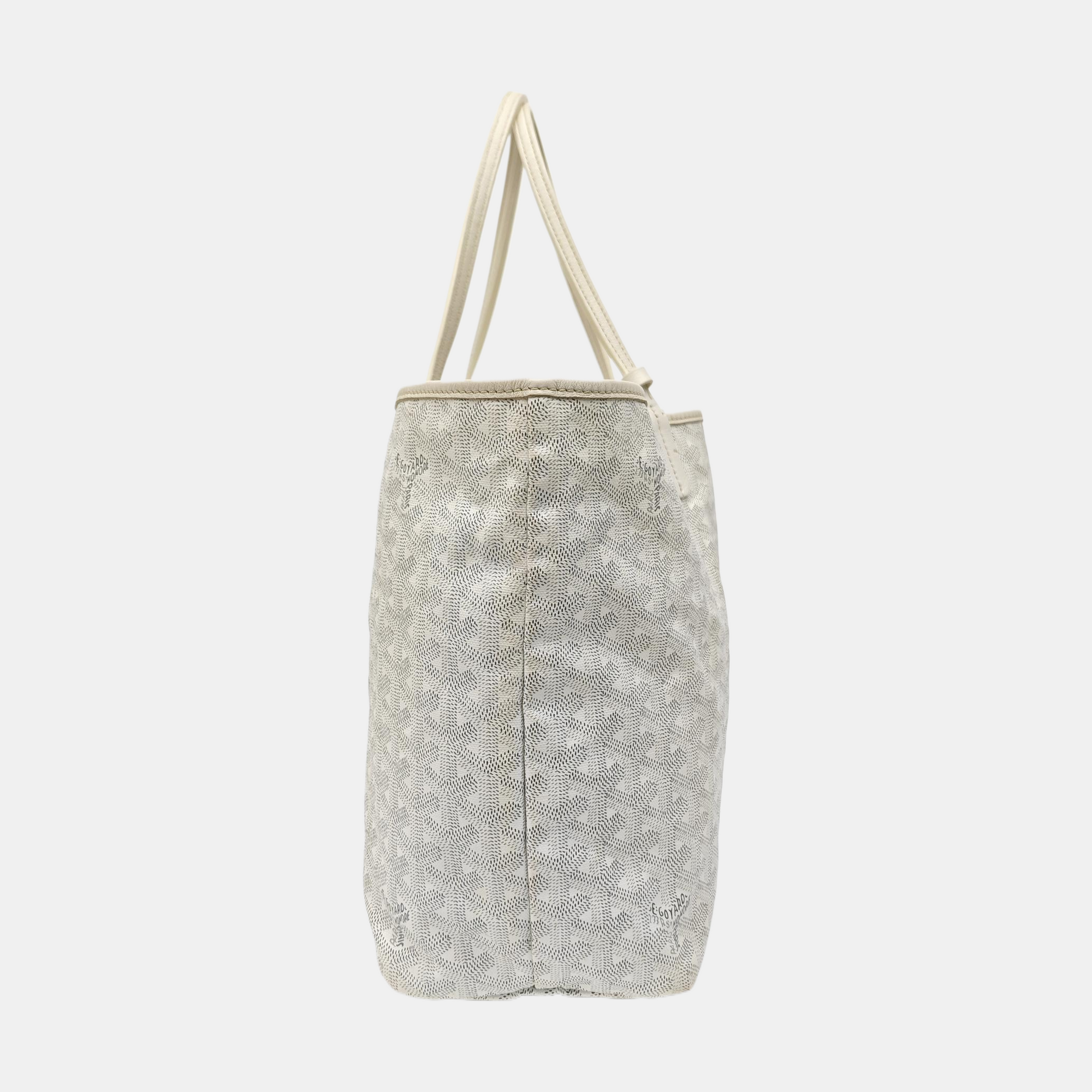 Saint Louis PM Coated Canvas White