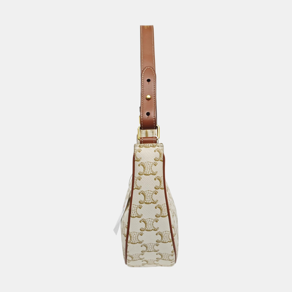 AVA Medium Coated Canvas Beige