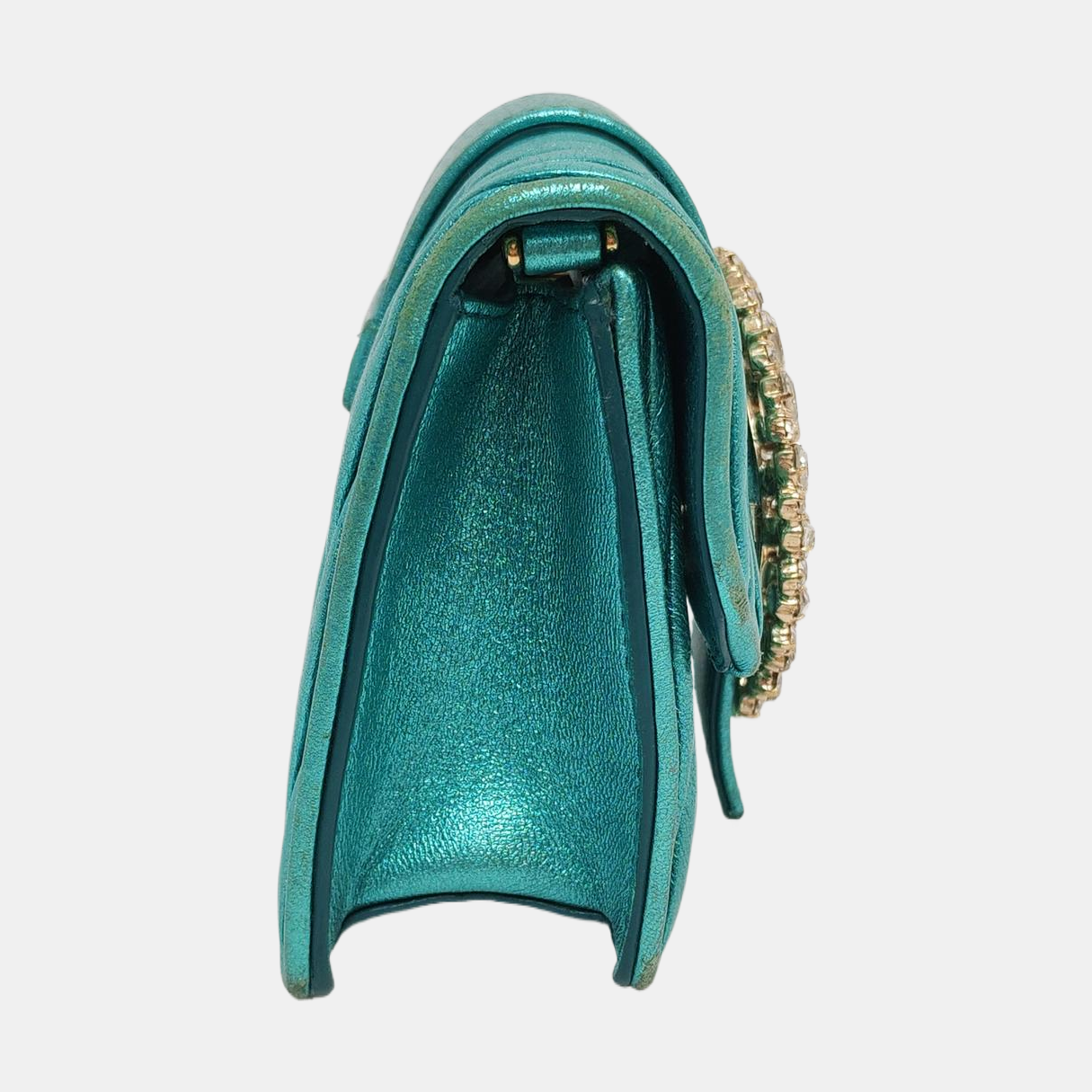 My Miu Lambskin Green