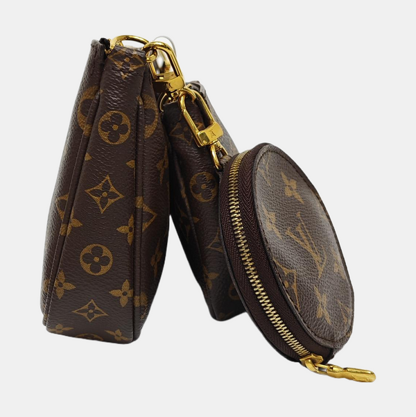 MULTI Monogram Coated Canvas Brown