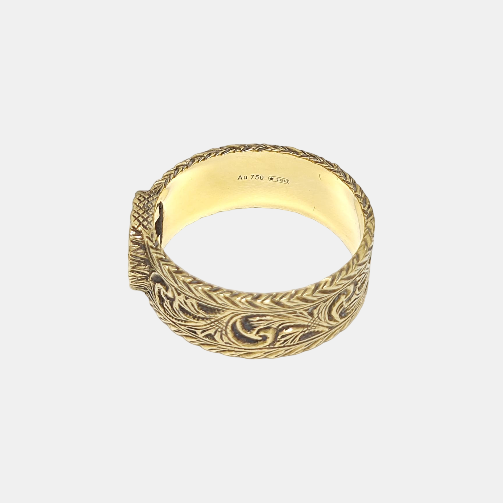 18k Gold Ring HK 17