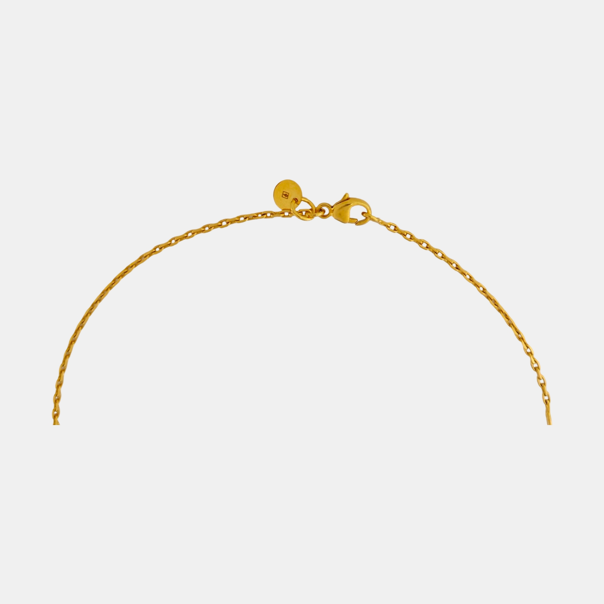 As De Coeur Metal Gold Necklace
