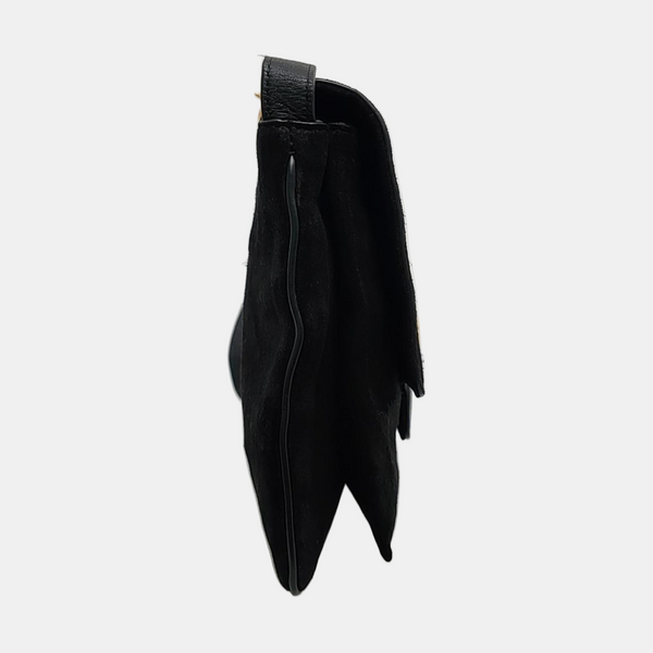Arli Medium Suede Black
