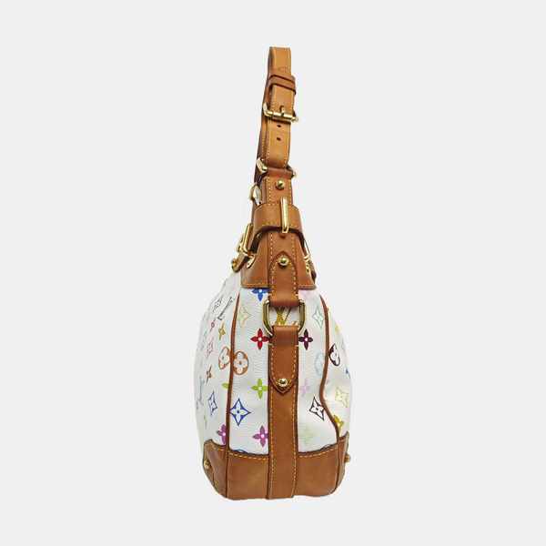 LV × TM GRETA Monogram Coated Canvas White