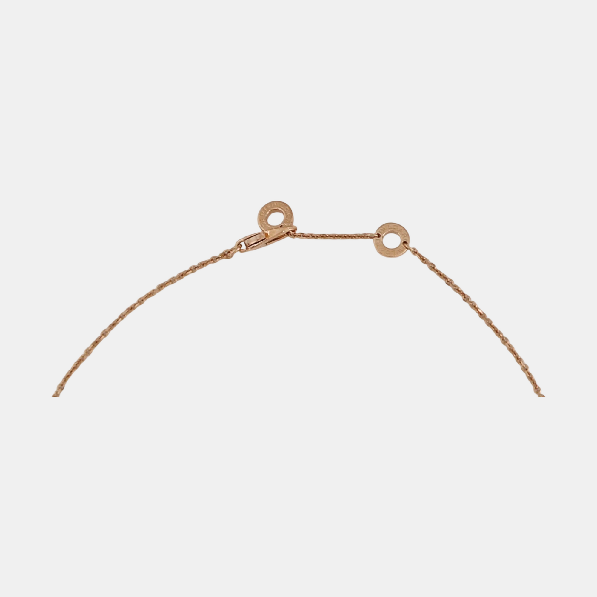 DIVAS' DREAM 18k Rose Gold Green Necklace