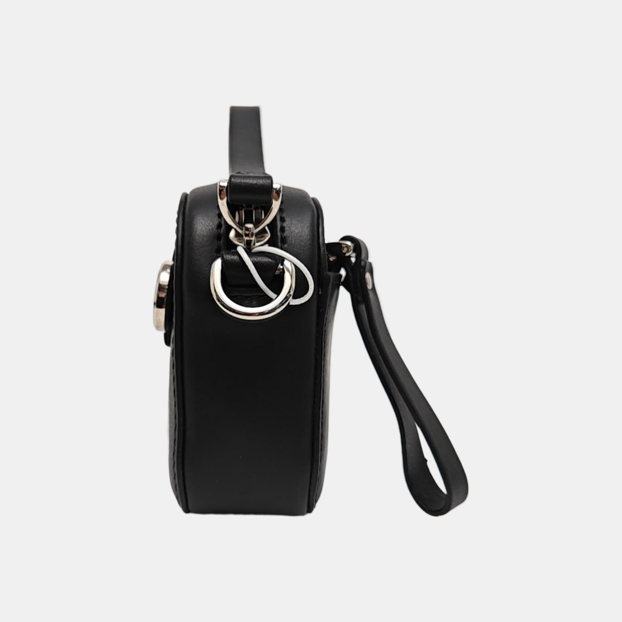 Vltn Small Calfskin Black