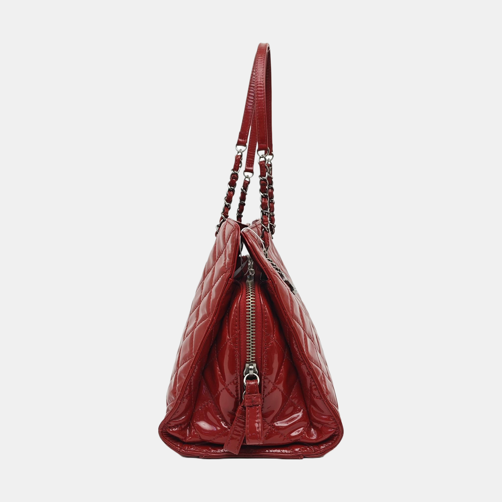 ULTIMATE STITCH Quilted Calfskin Red