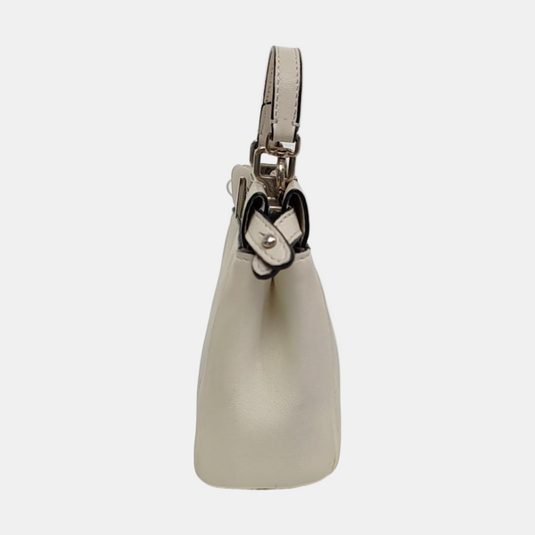 Authenticated pre-owned  Peekaboo Mini Calfskin White - Tote Bag at Looply