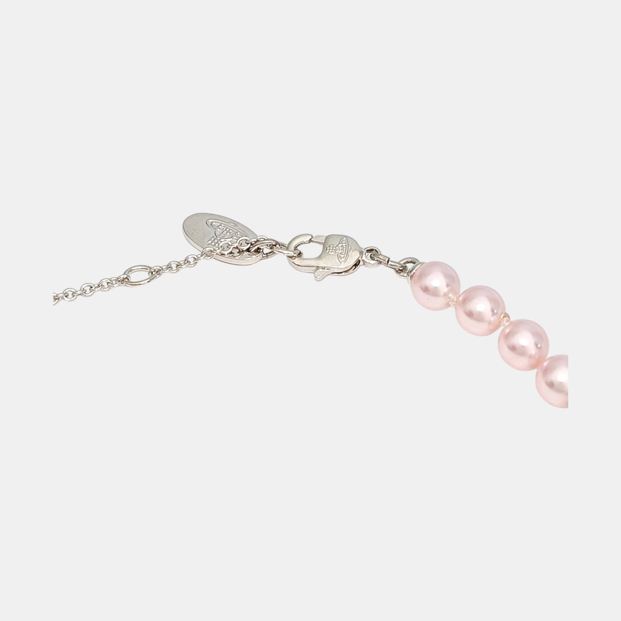 Metal Pink Necklace