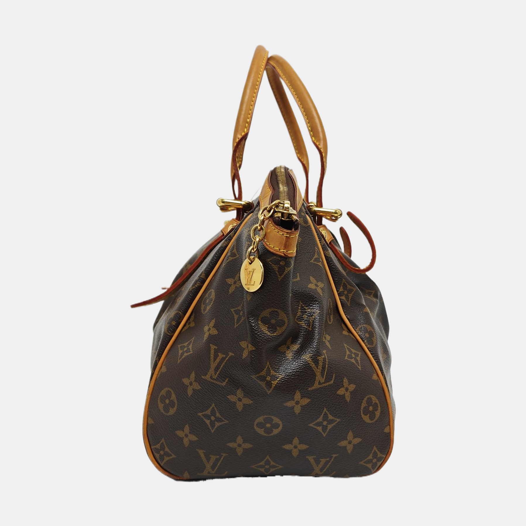 TIVOLI GM Monogram Coated Canvas Brown
