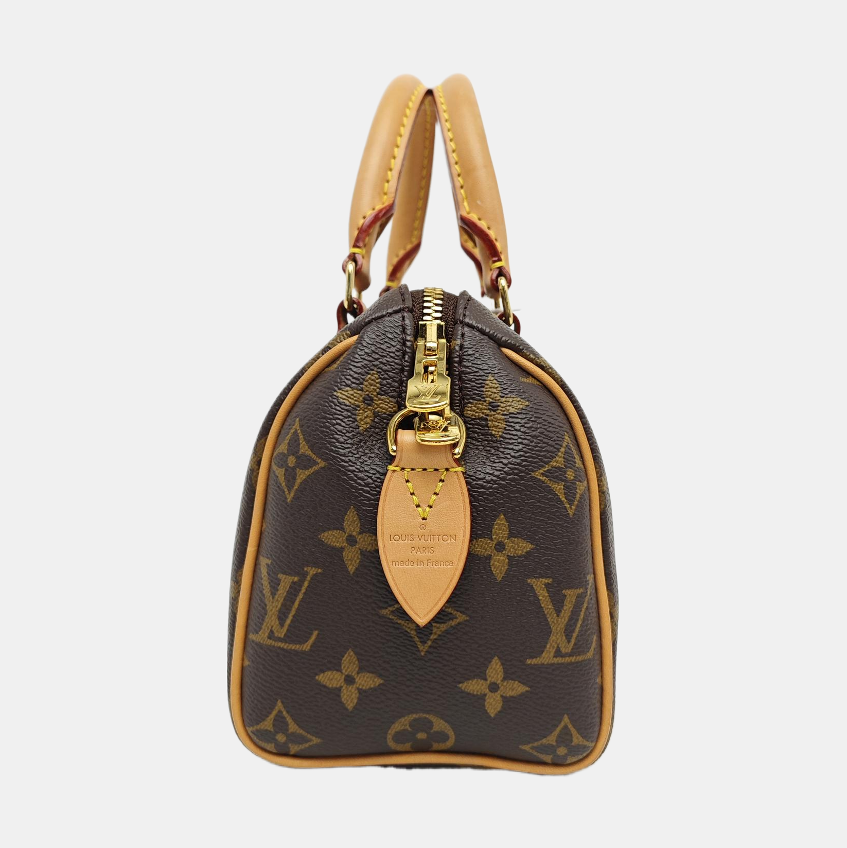 SPEEDY 20 Monogram Coated Canvas Brown