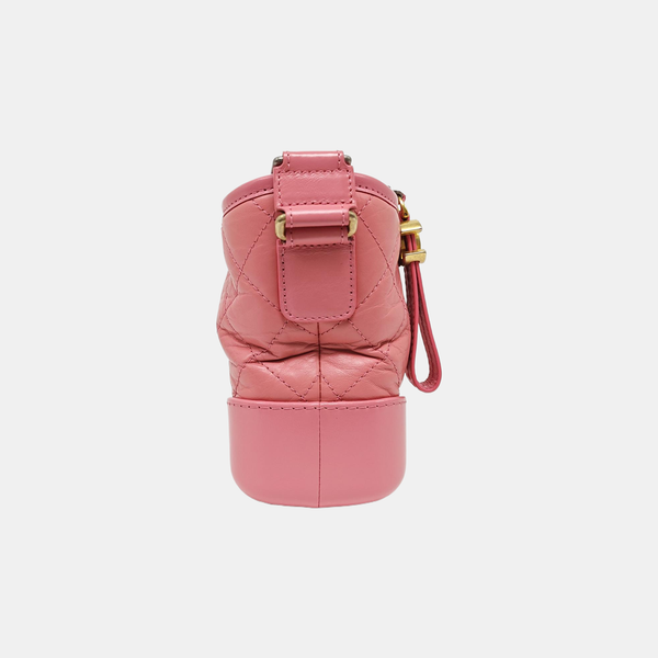 GABRIELLE Small Quilted Calfskin Red