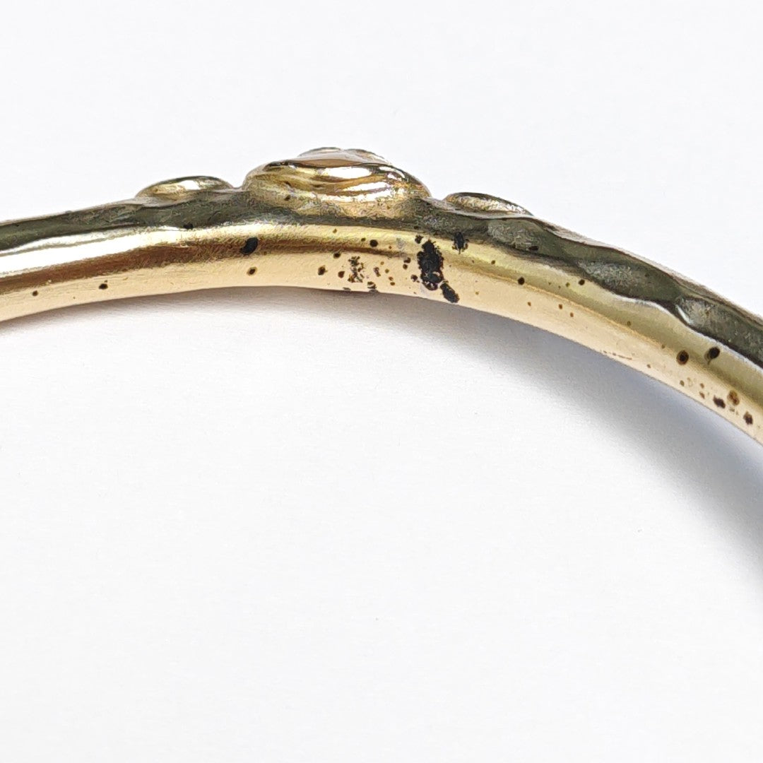 Metal Gold Bangle
