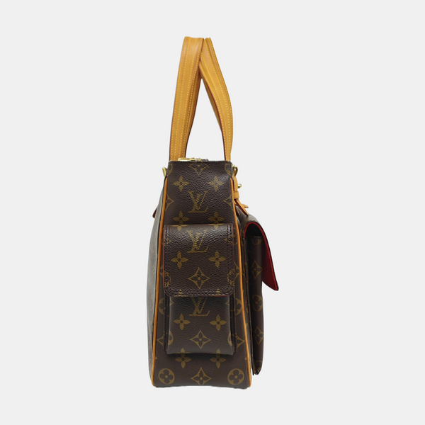 MULTIPLE Monogram Coated Canvas Brown