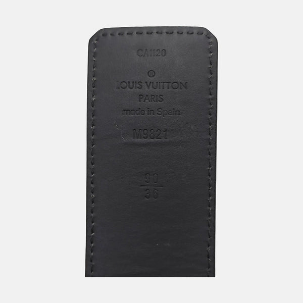 Coated Canvas Belt Brown
