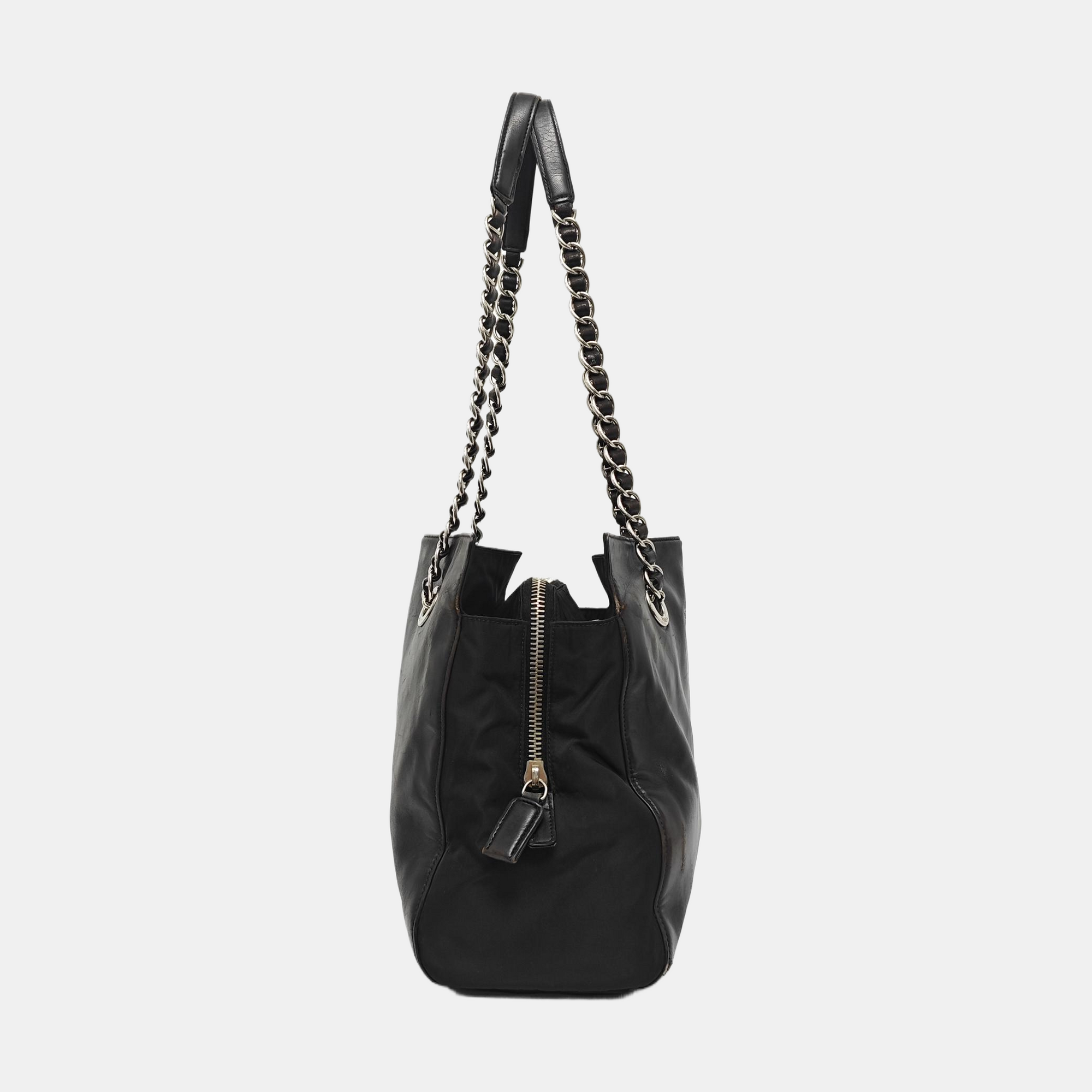 Calfskin Tote Bag Black