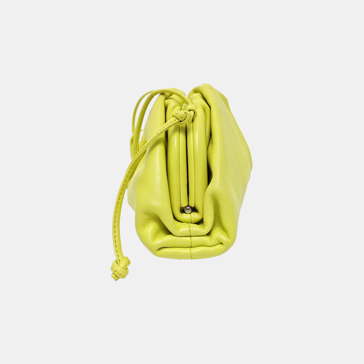 Authenticated pre-owned  The Pouch Mini Calfskin Green - Shoulder Bag at Looply