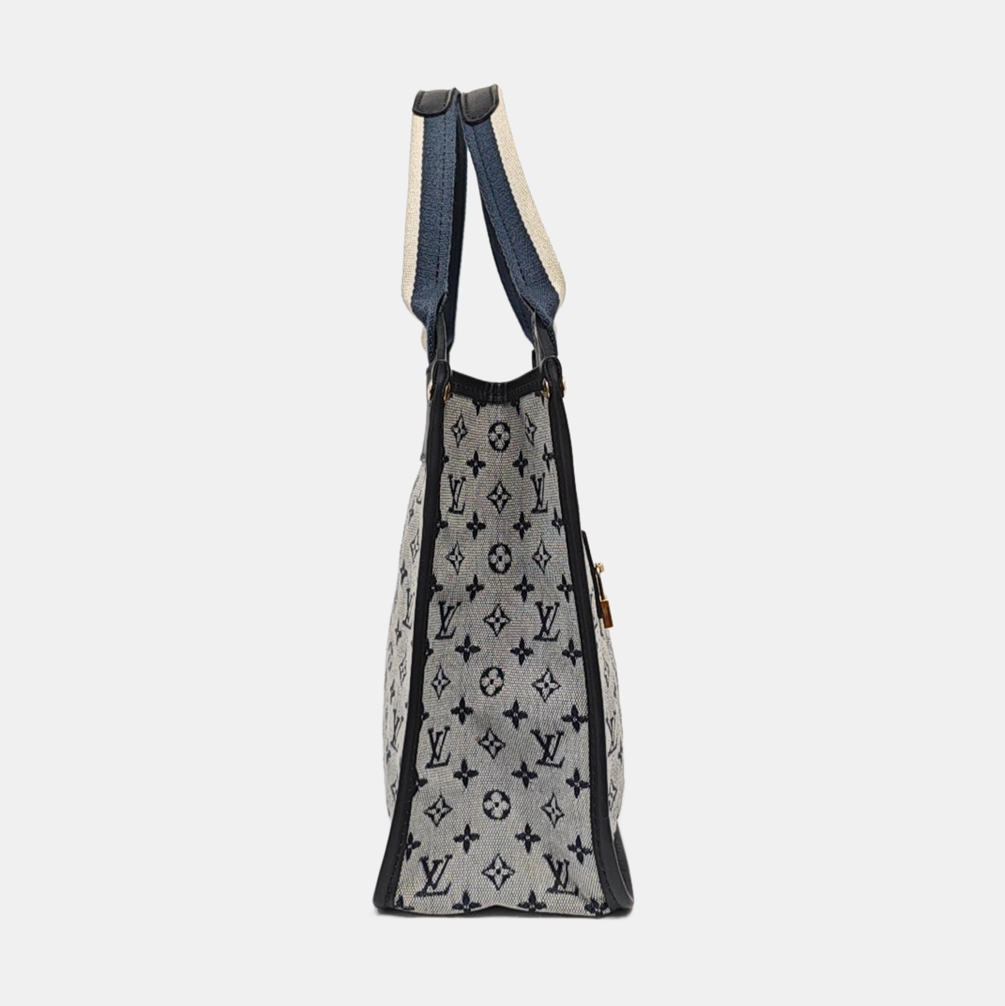 KATHLEEN Mini Monogram Canvas Gray