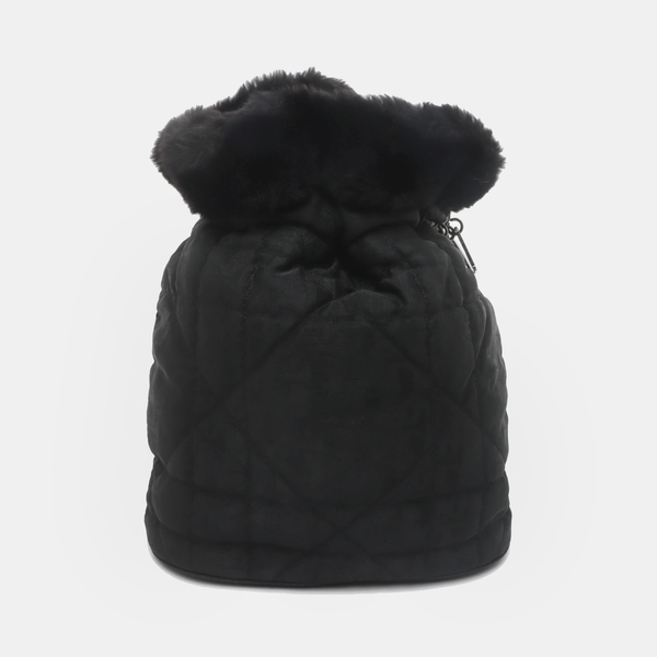 Quilted Canvas Black