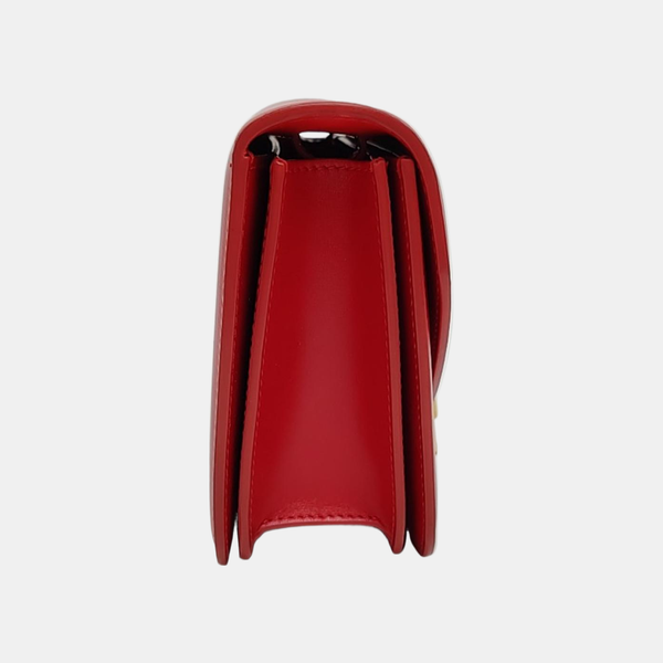 Gancio Small Calfskin Red