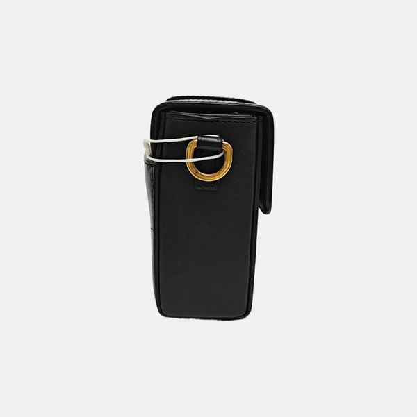 30 Montaigne Mini Calfskin Black