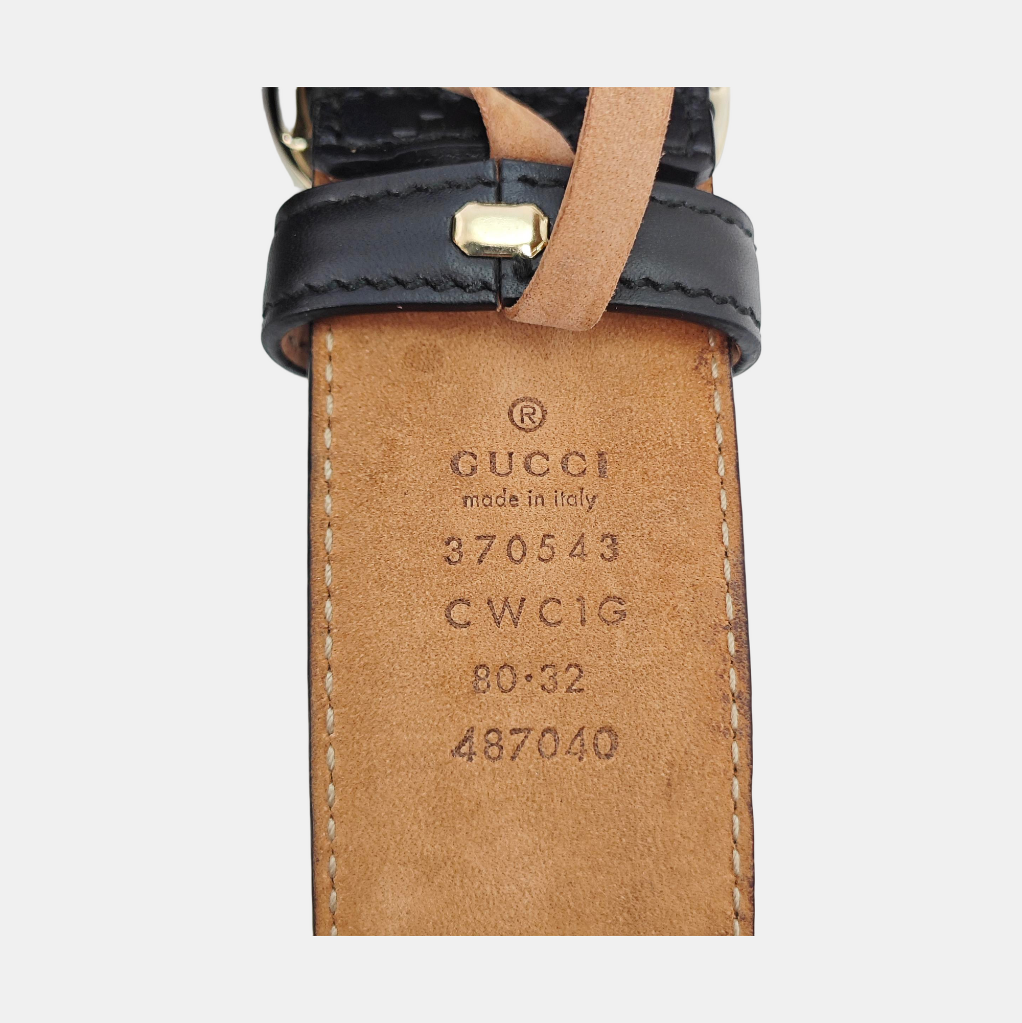 Leather Belt Black