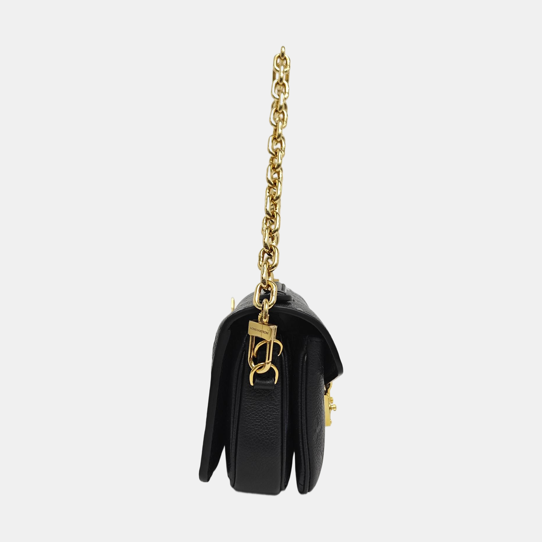 MÉTIS EAST WEST Monogram Calfskin Black
