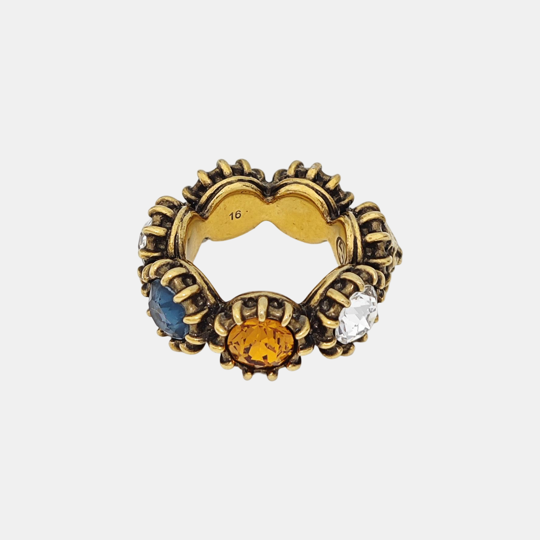 Metal Gold Ring HK 16