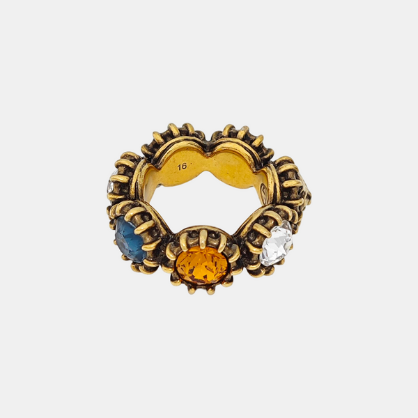 Metal Gold Ring HK 16