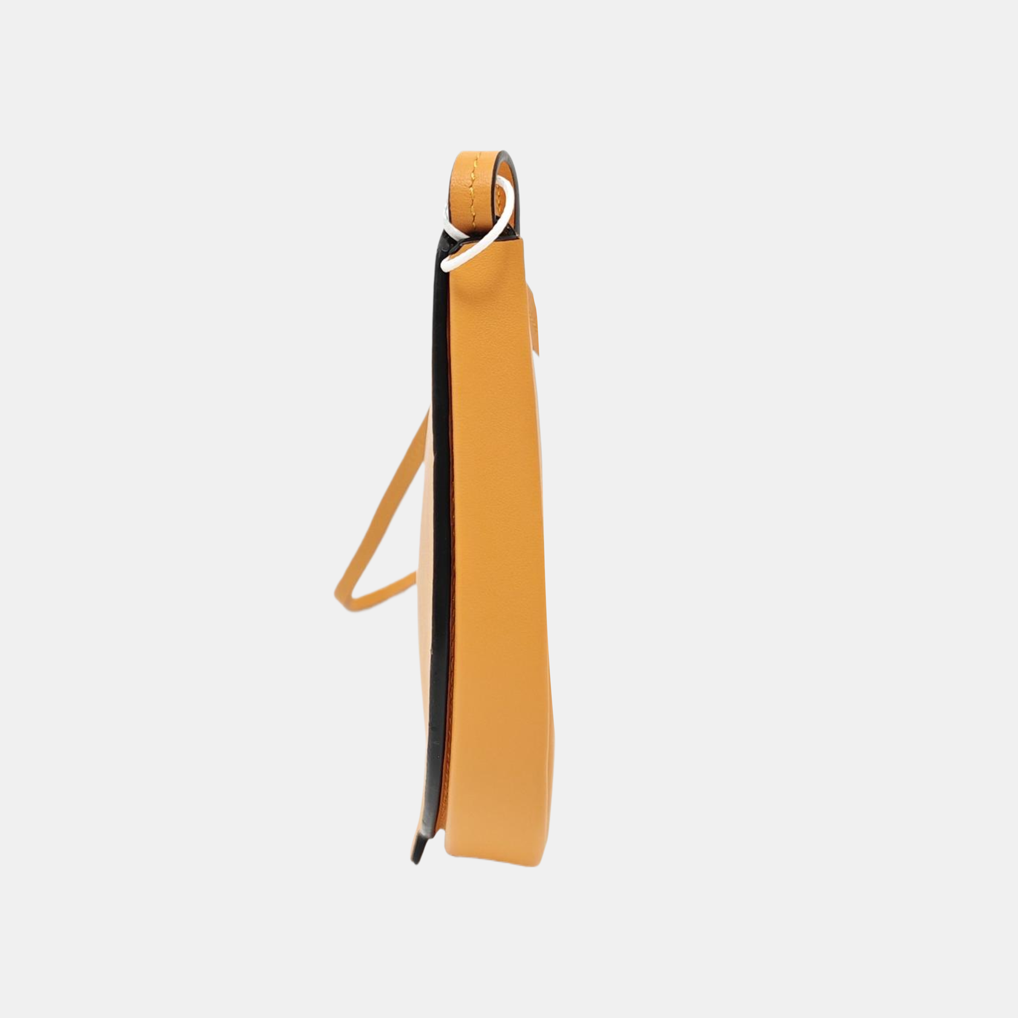 Heel Small Calfskin Orange