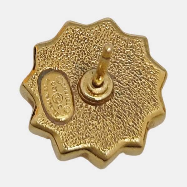 Metal Gold Stud Earrings