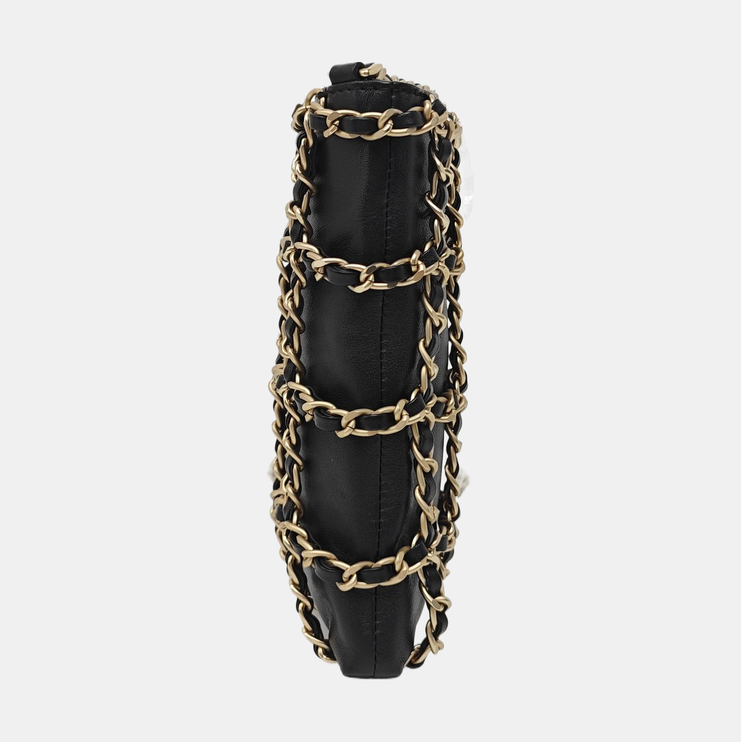 Lambskin Shoulder Bag Black