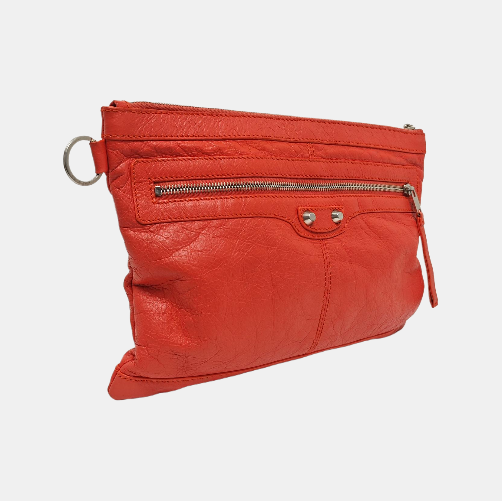 Classic City Lambskin Orange