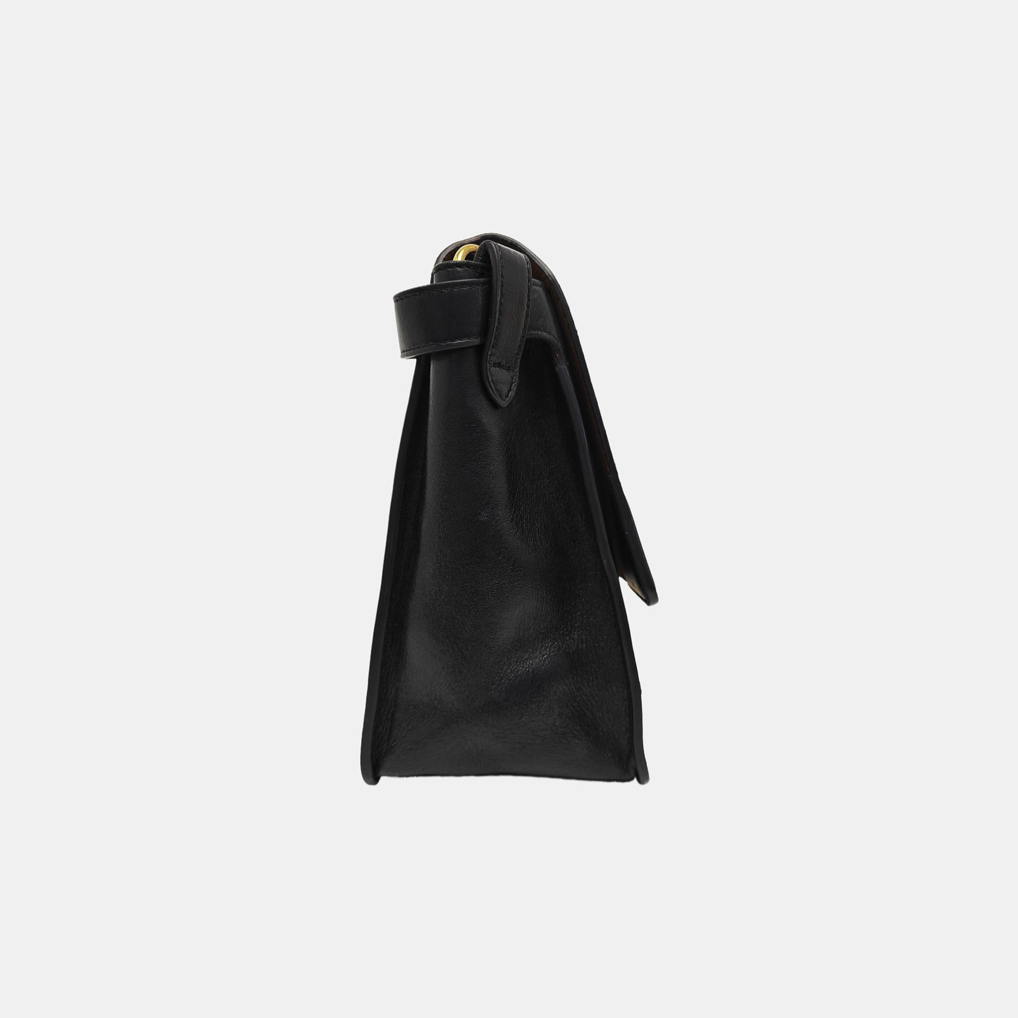 Kan U Large Lambskin Black