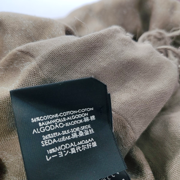Cotton Scarf Brown