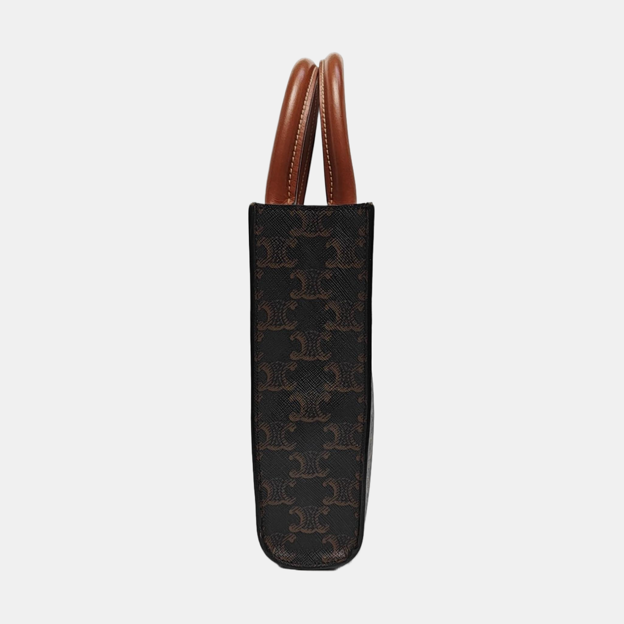 CABAS CELINE Mini Coated Canvas Brown