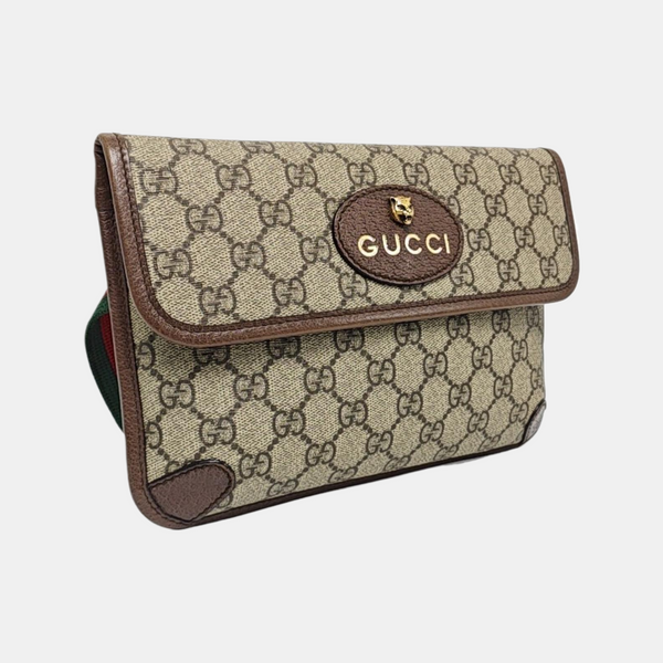 Neo Vintage Monogram Coated Canvas Beige