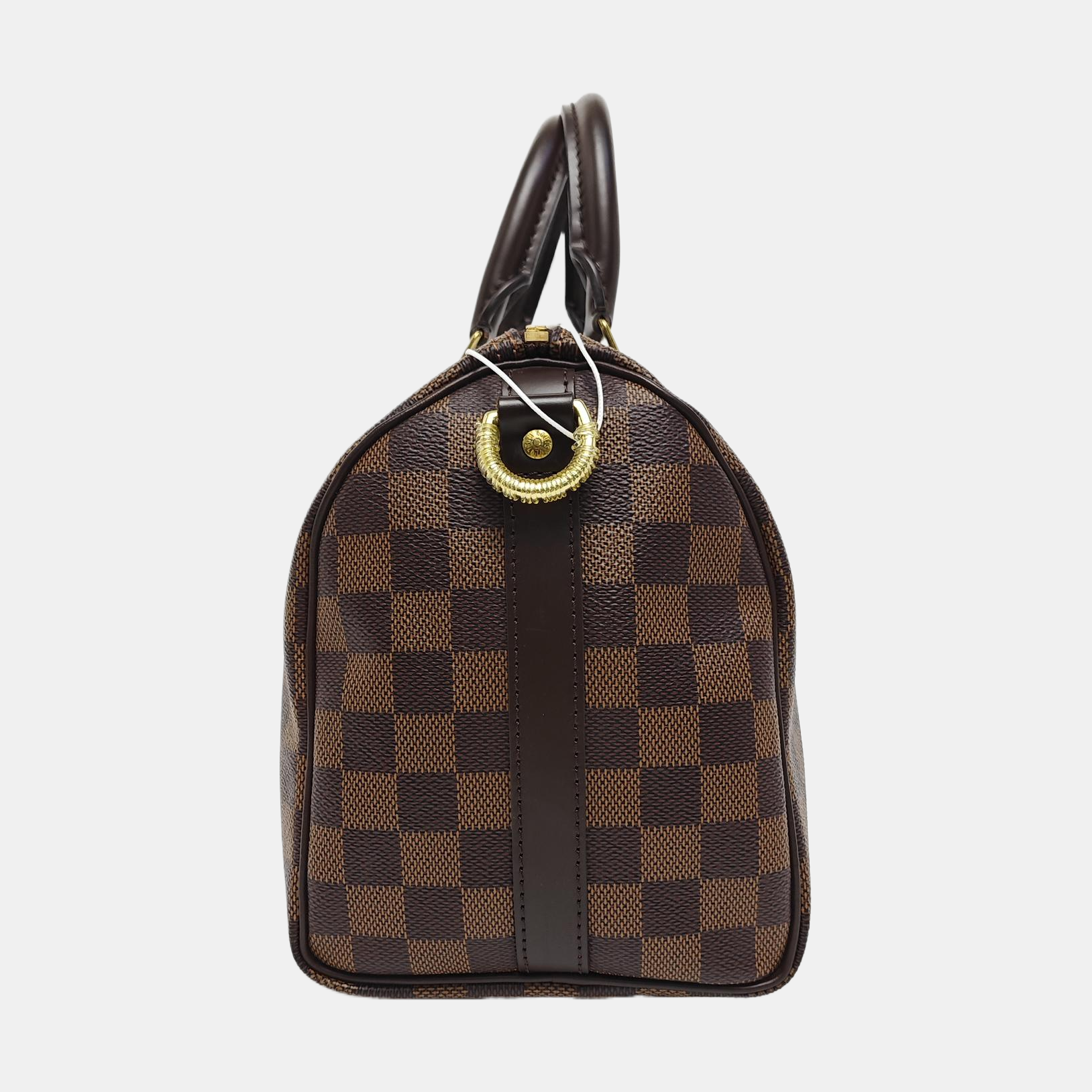 SPEEDY 25 Damier Ebene Coated Canvas Brown
