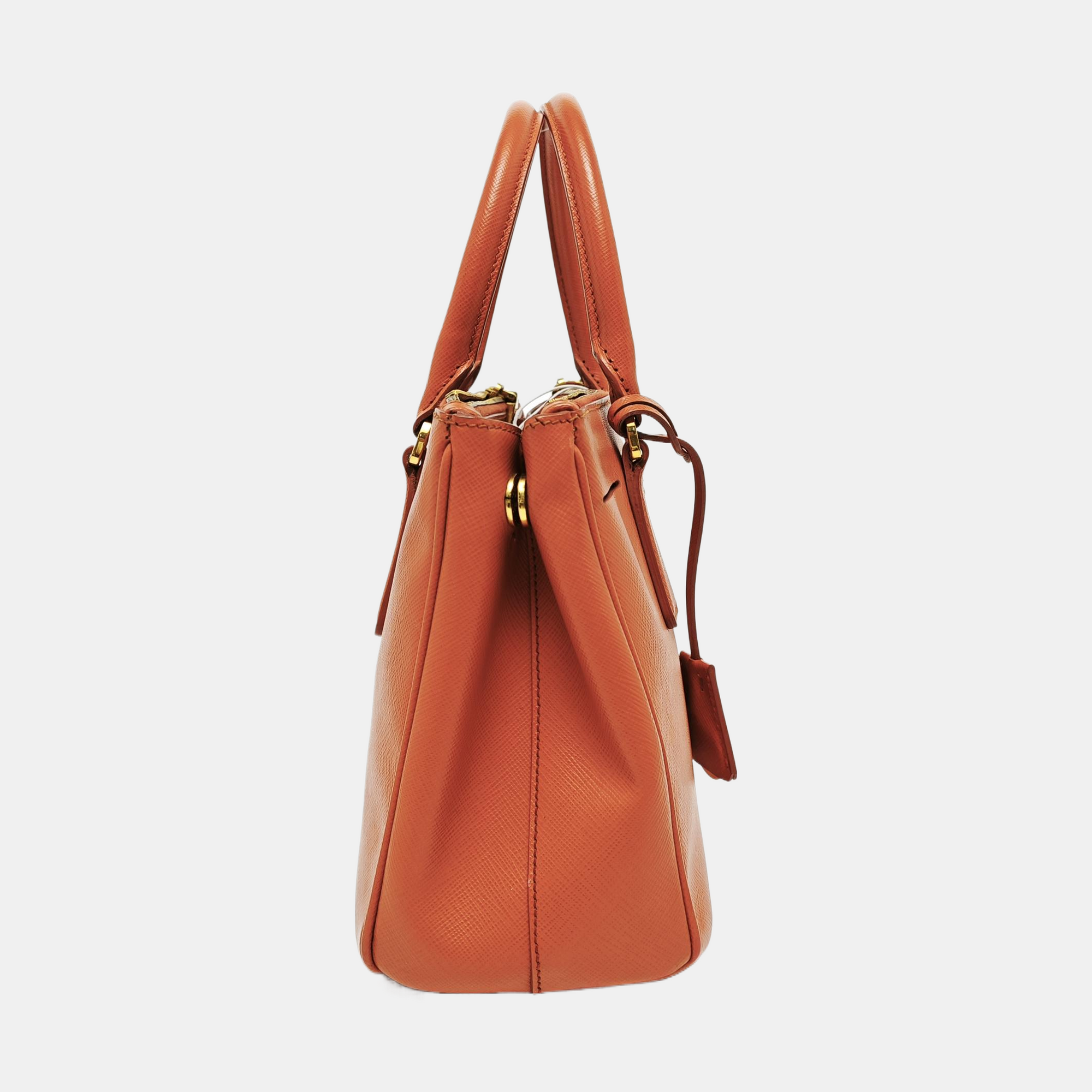 Galleria Medium Saffiano Calfskin Orange