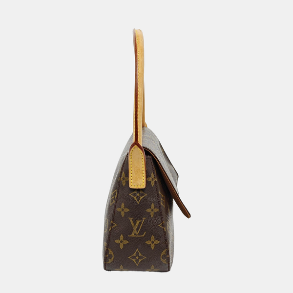 LOOPING PM Monogram Coated Canvas Brown