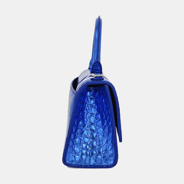 Hourglass XS Calfskin Blue