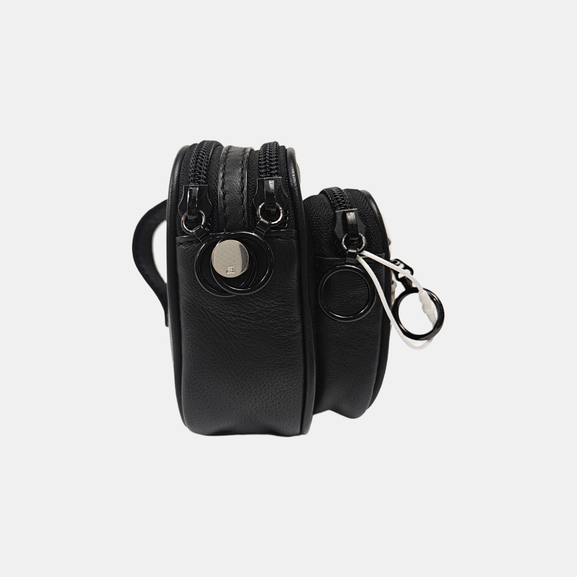 Lambskin Shoulder Bag Black
